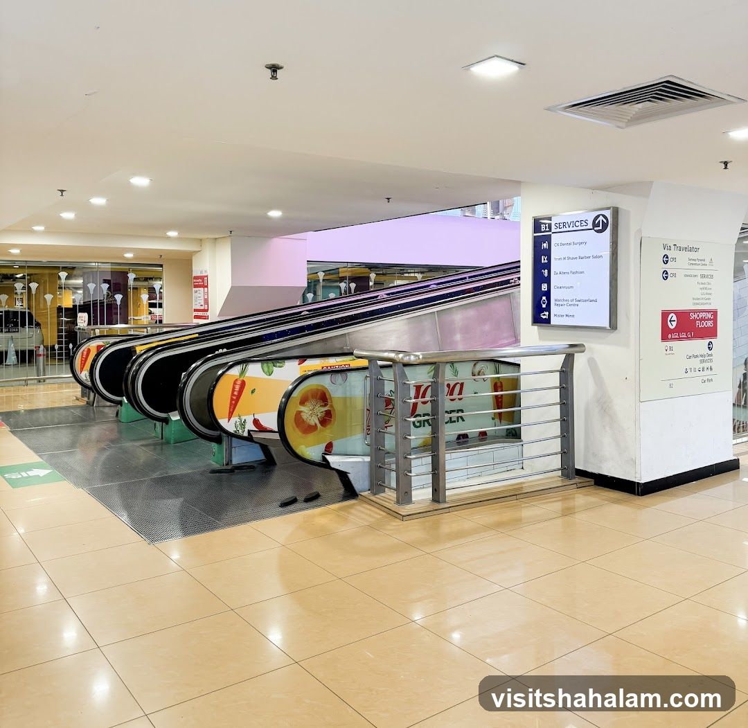 Escalators with Advertising