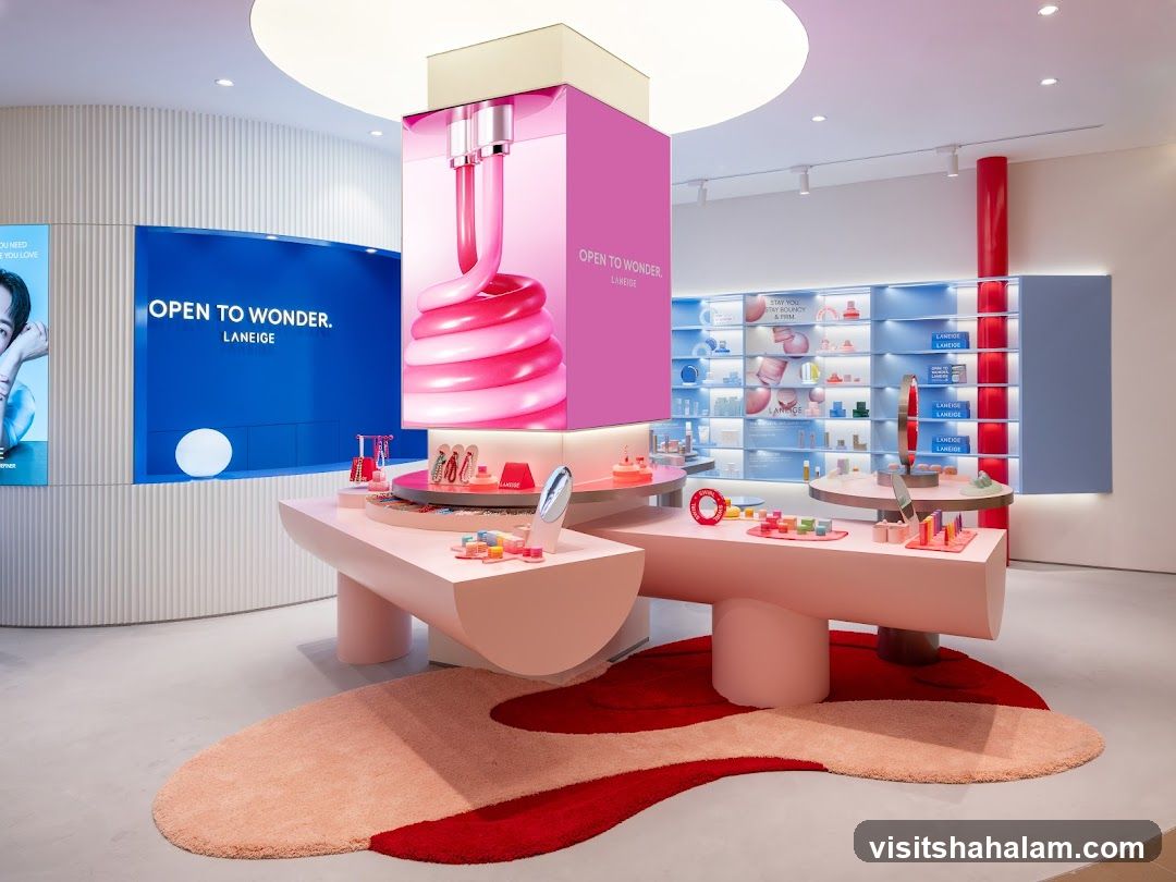 LANEIGE Store Display