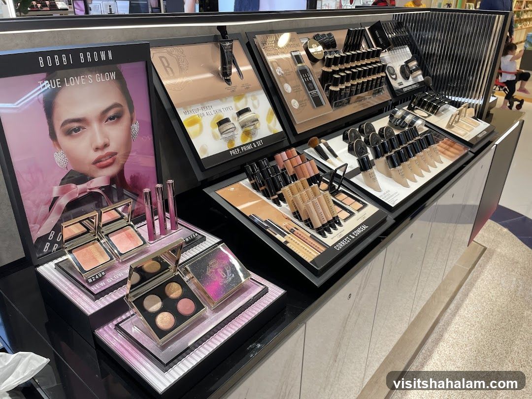 Bobbi Brown Makeup Display