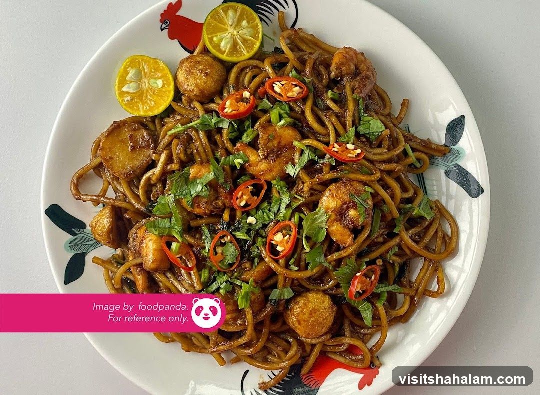 Noodles with Shrimp and Fish Balls