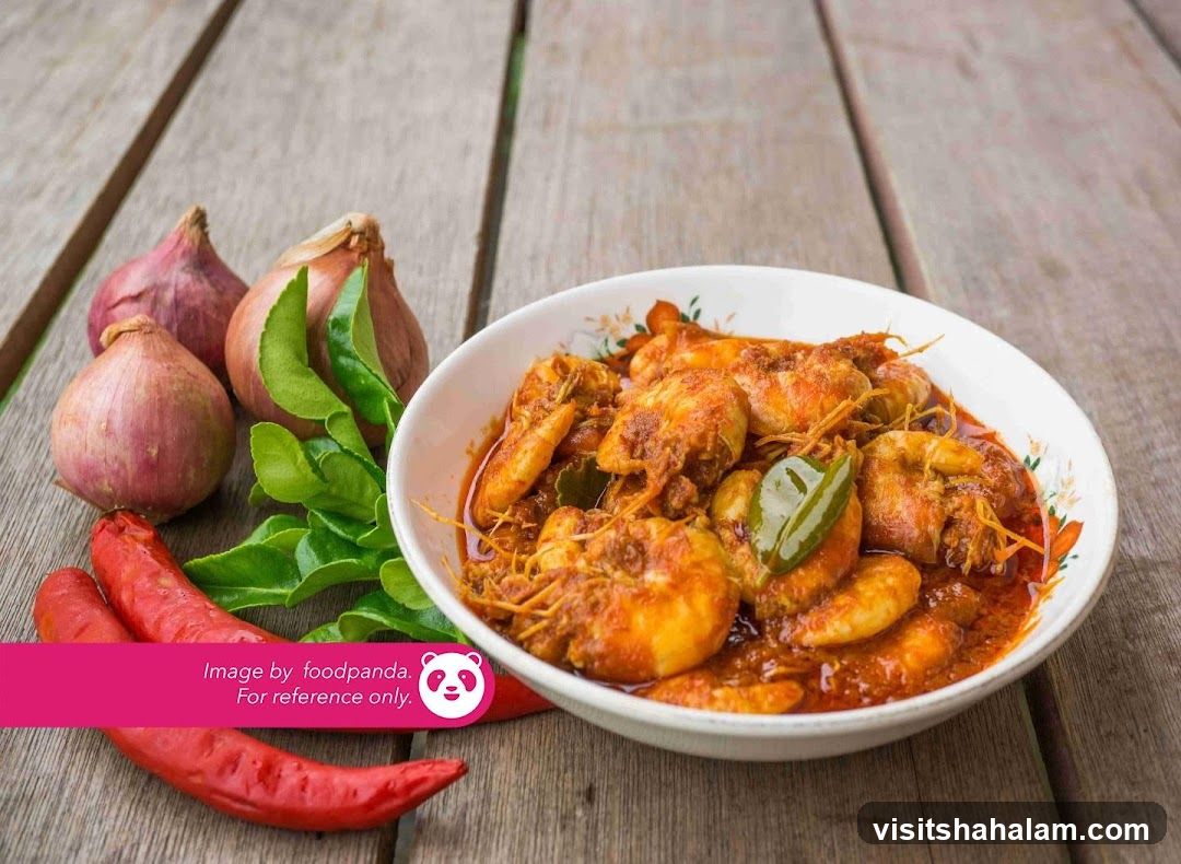 Spicy Prawn Dish