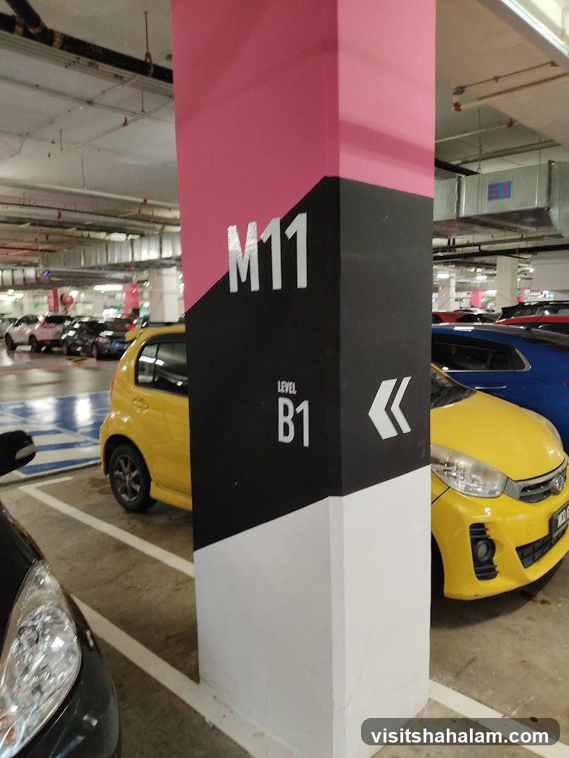 Parking Lot Pillar
