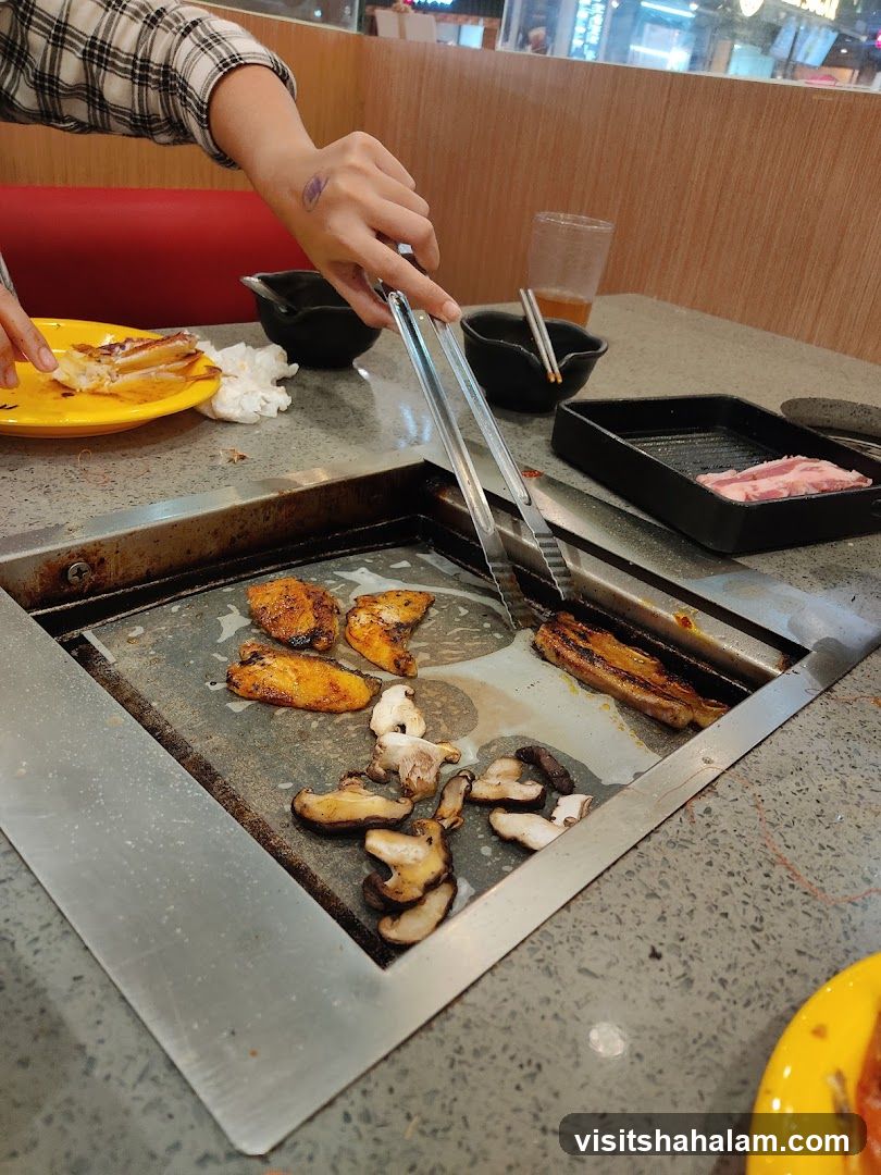 Grilling Food