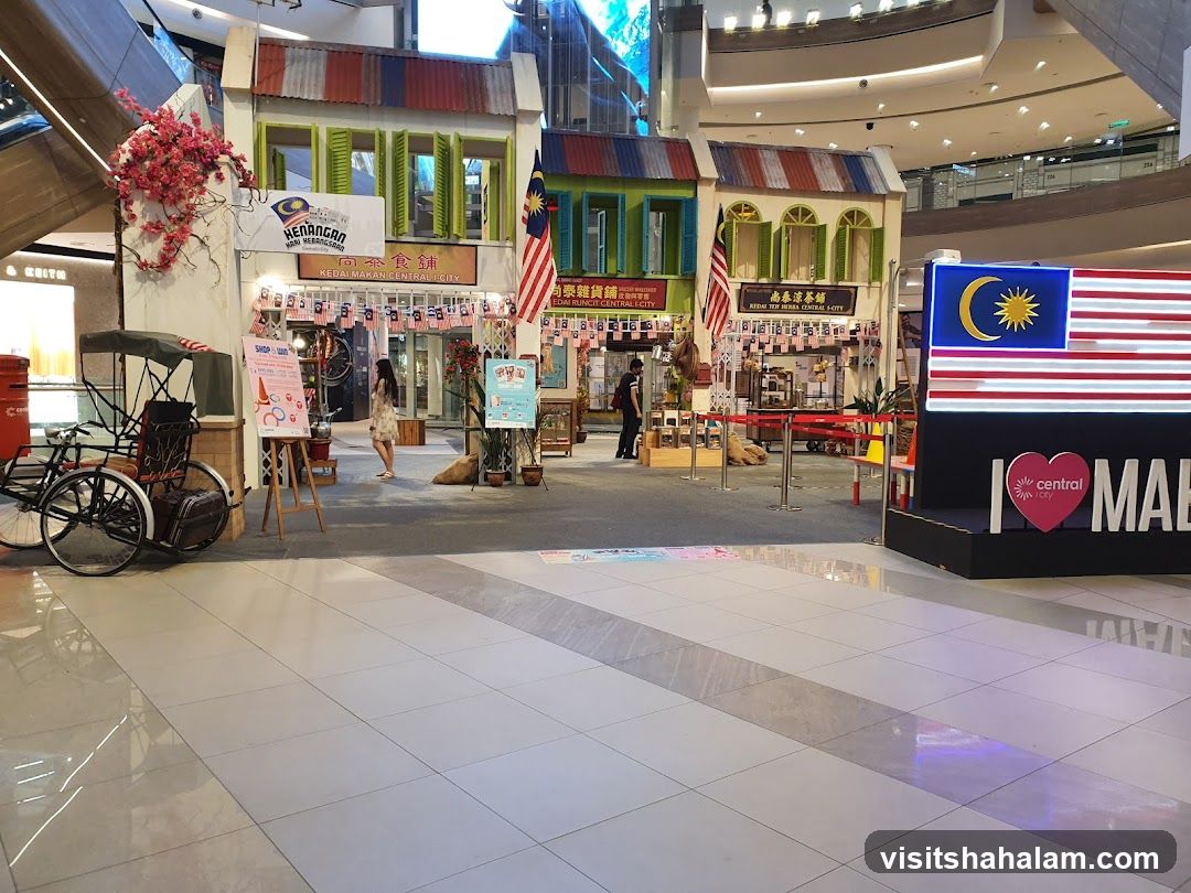 Malaysian Themed Display
