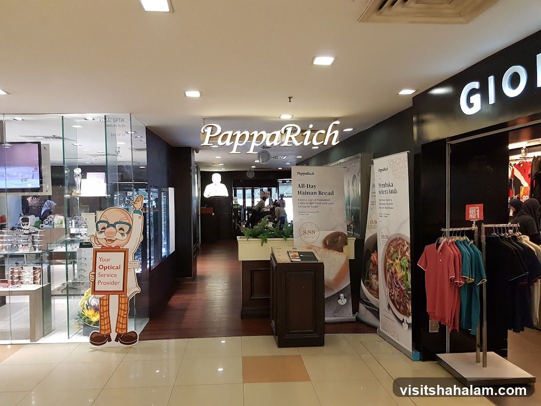 Mall Interior with Shops