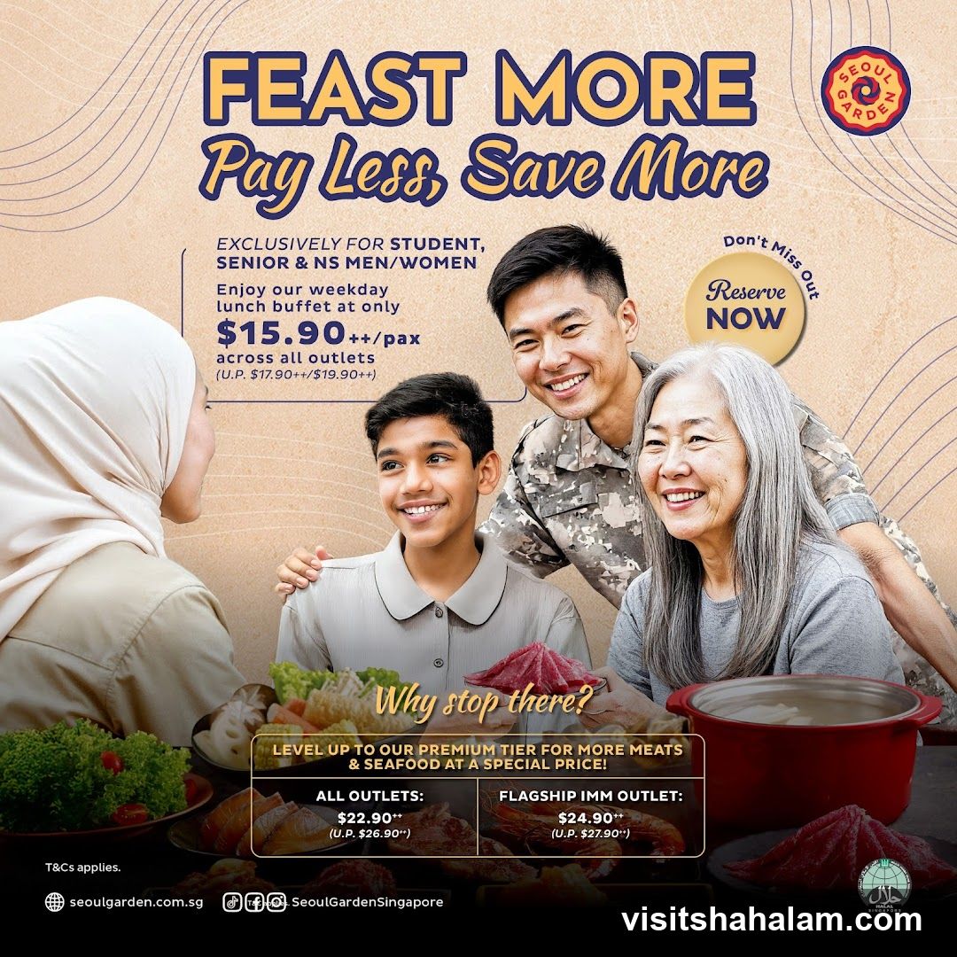 Seoul Garden Feast More, Pay Less, Save More Promotion