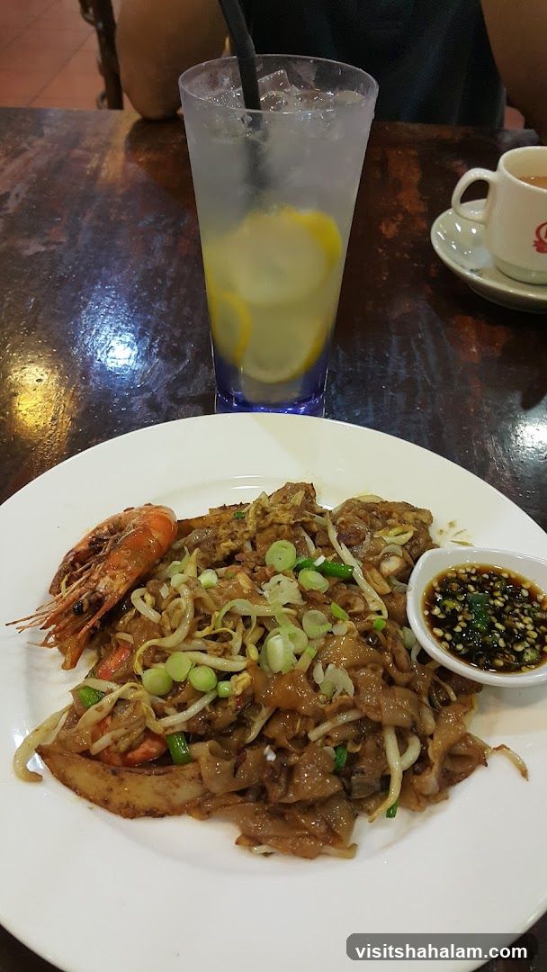 Noodles with Shrimp and Lemonade