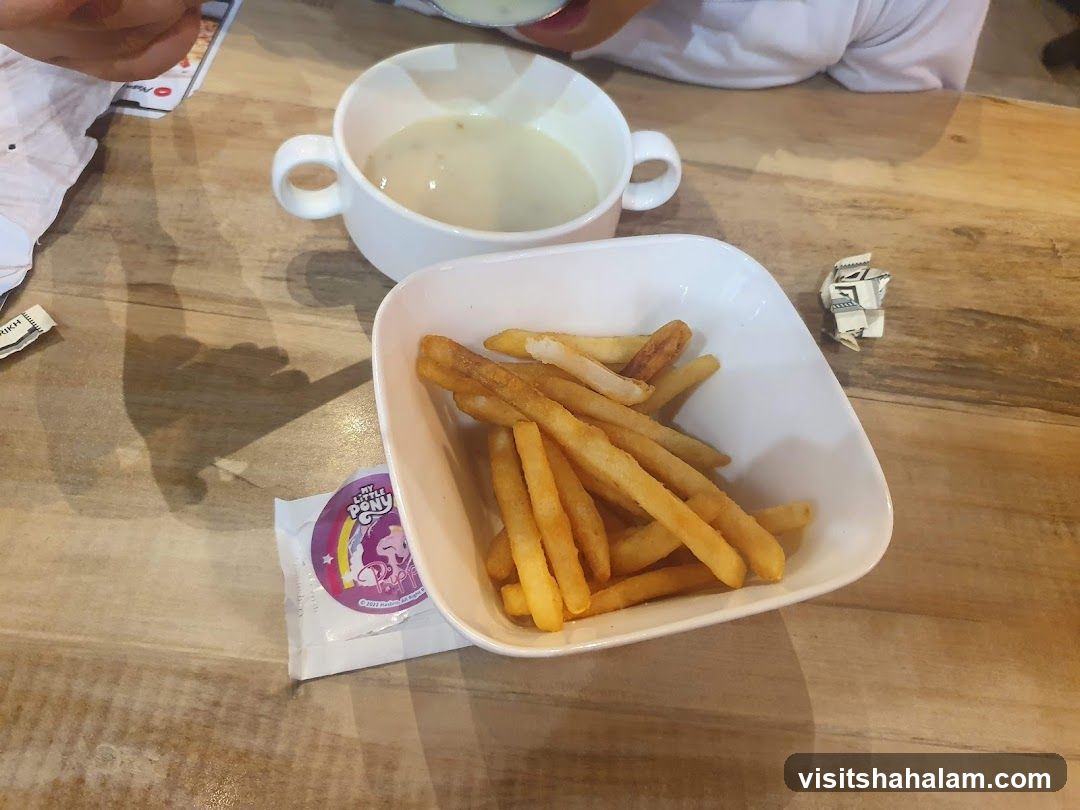 French Fries and Soup
