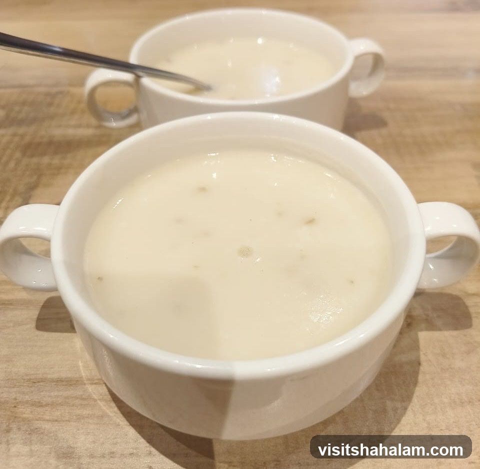 Creamy Soup in Bowls