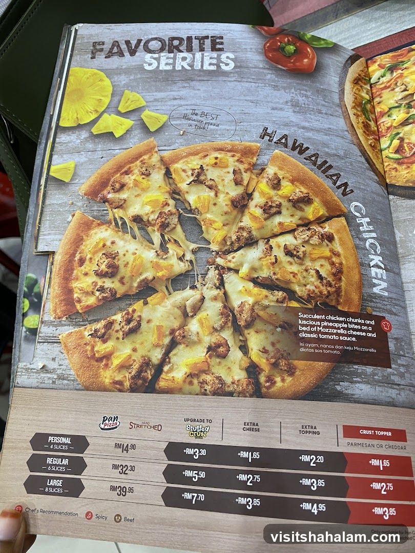 Favorite Series Hawaiian Chicken Pizza