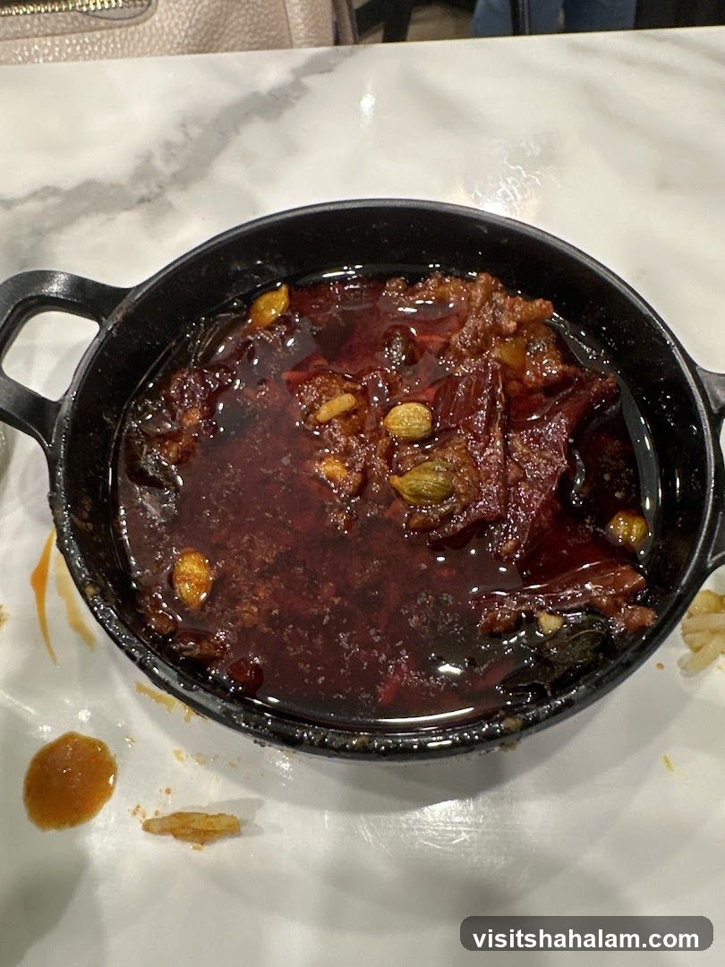 Spicy Stew in Black Pot