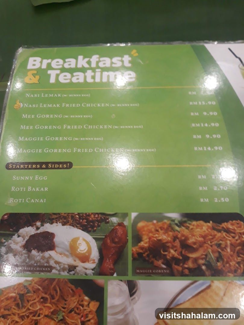 Breakfast & Teatime