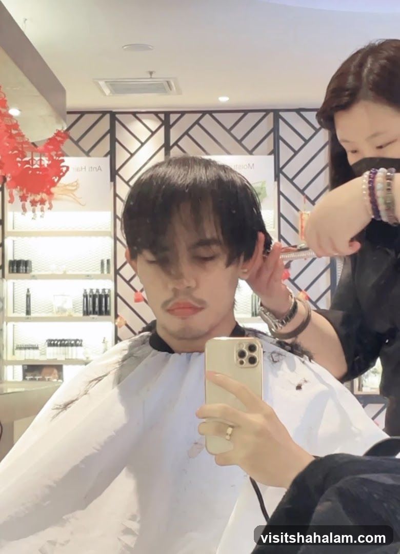 Hair Salon Selfie
