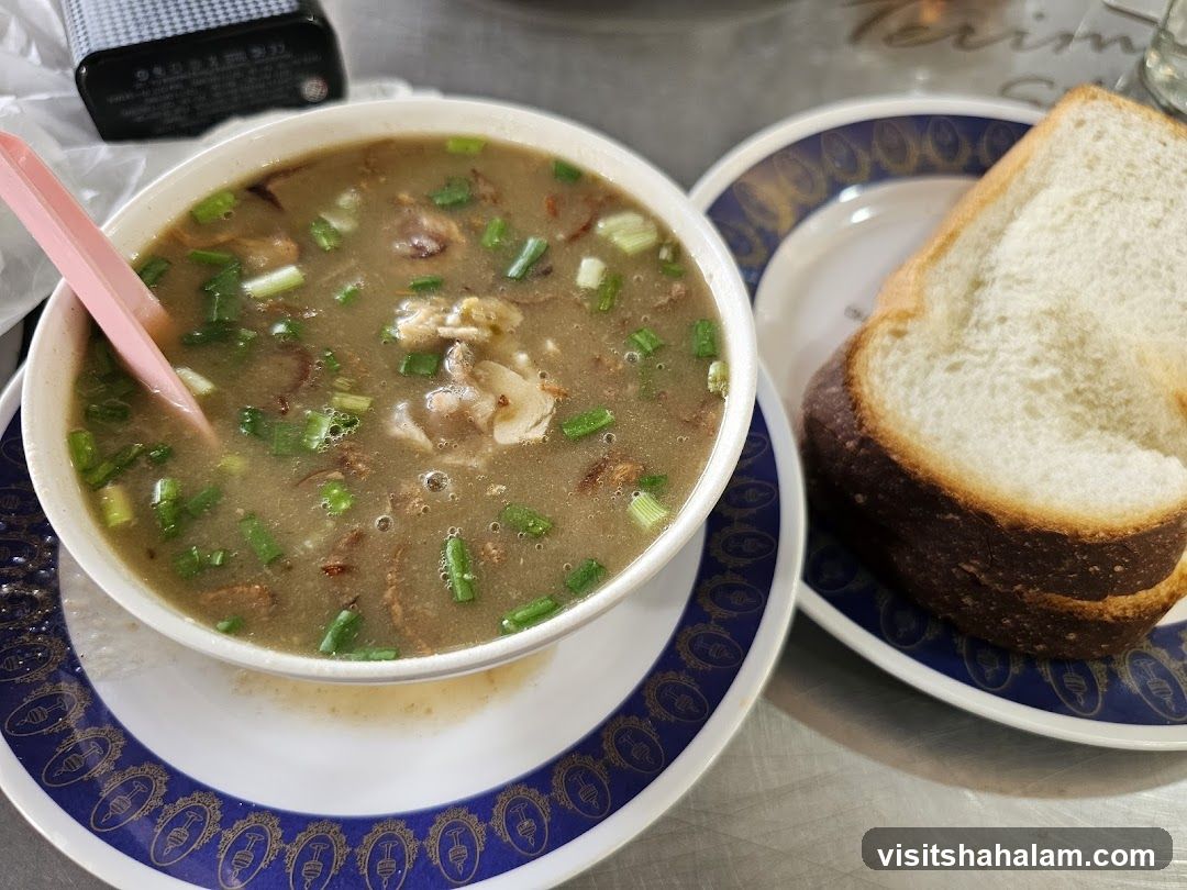Bowl of Soup with Bread