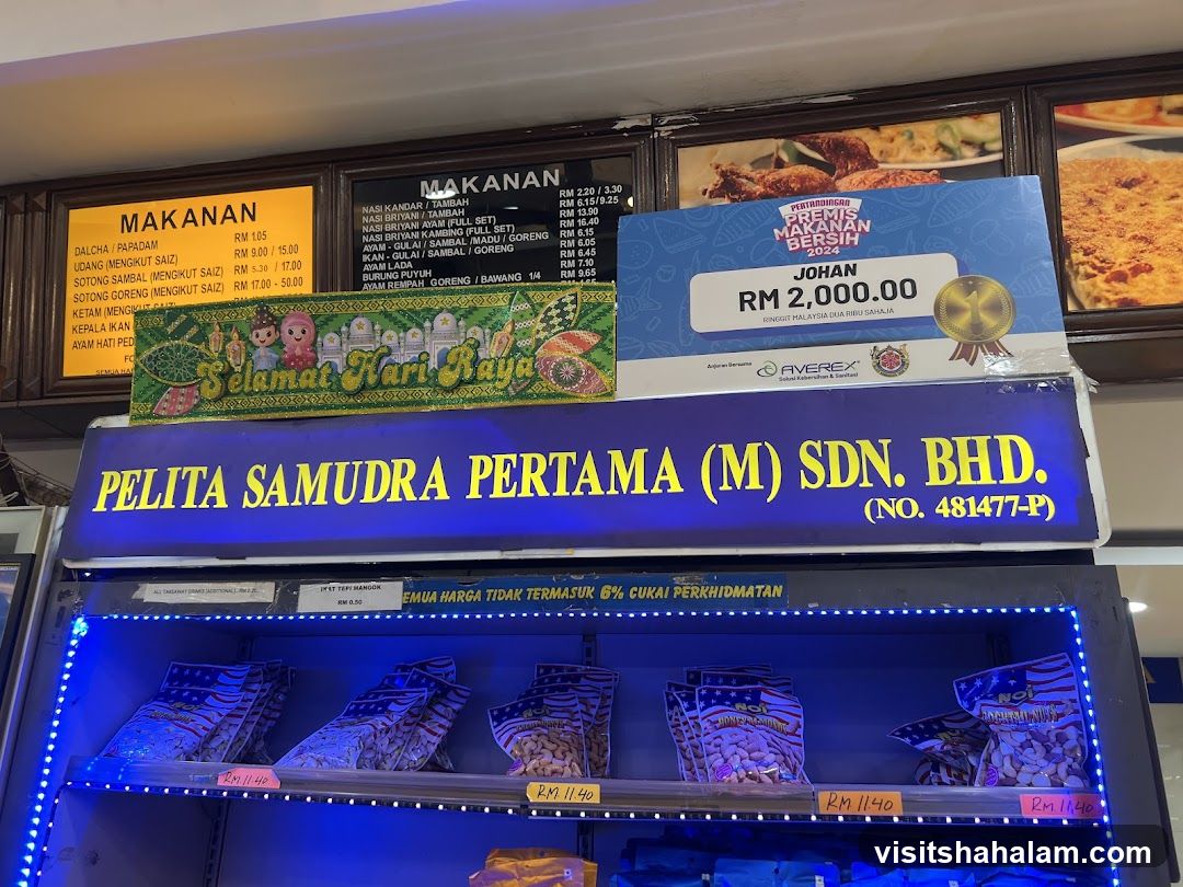 Restaurant Menu and Awards
