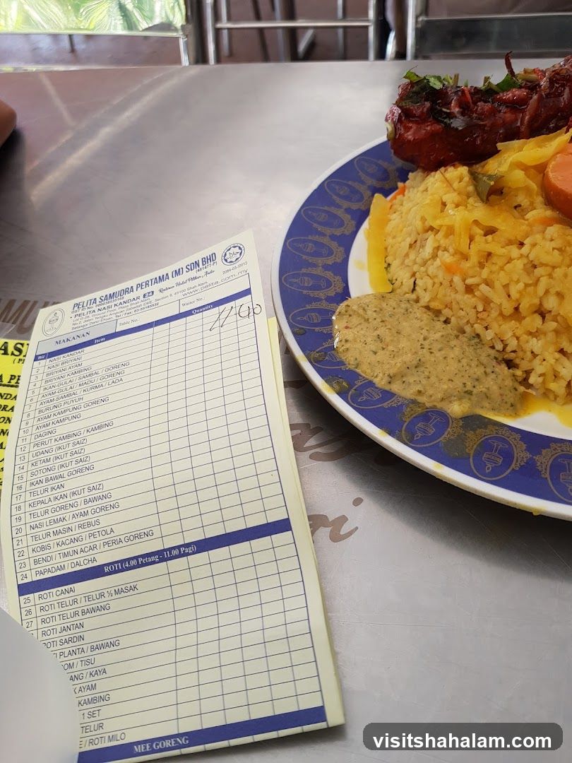 Food and Receipt