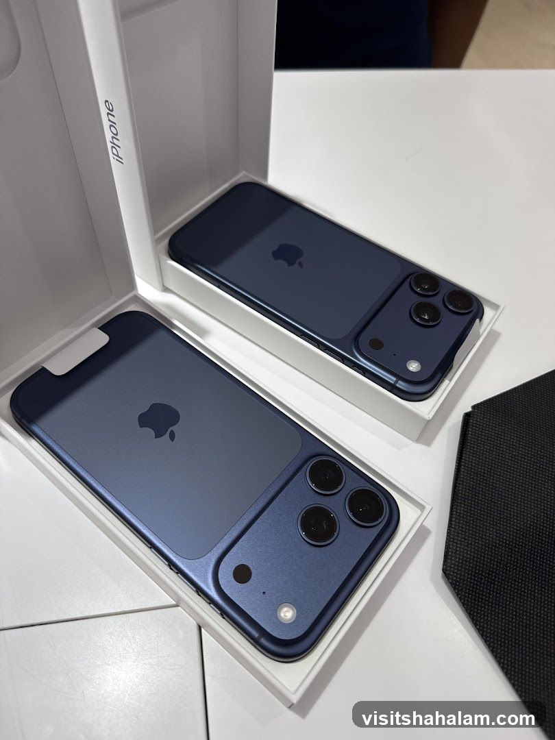 Two iPhones in boxes