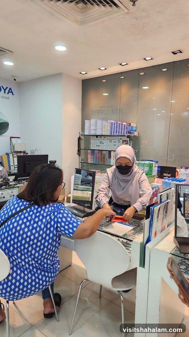 Optometry Shop Counter