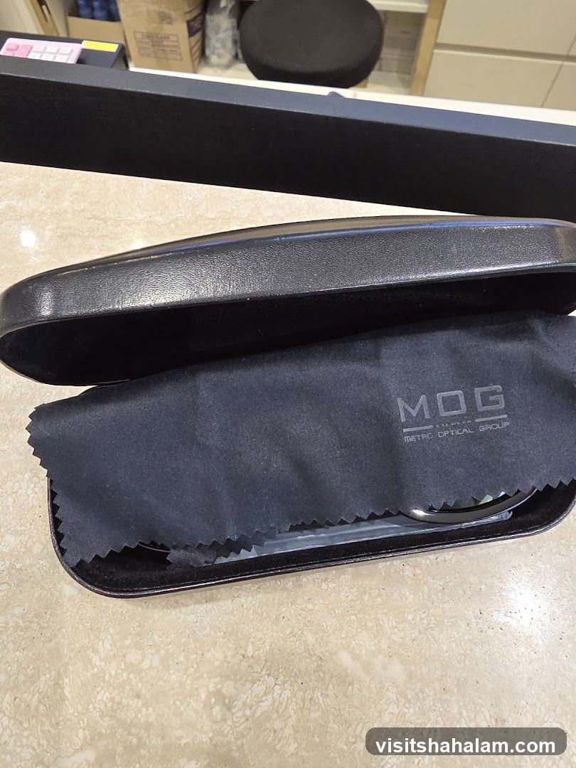 Eyeglass Case and Cleaning Cloth