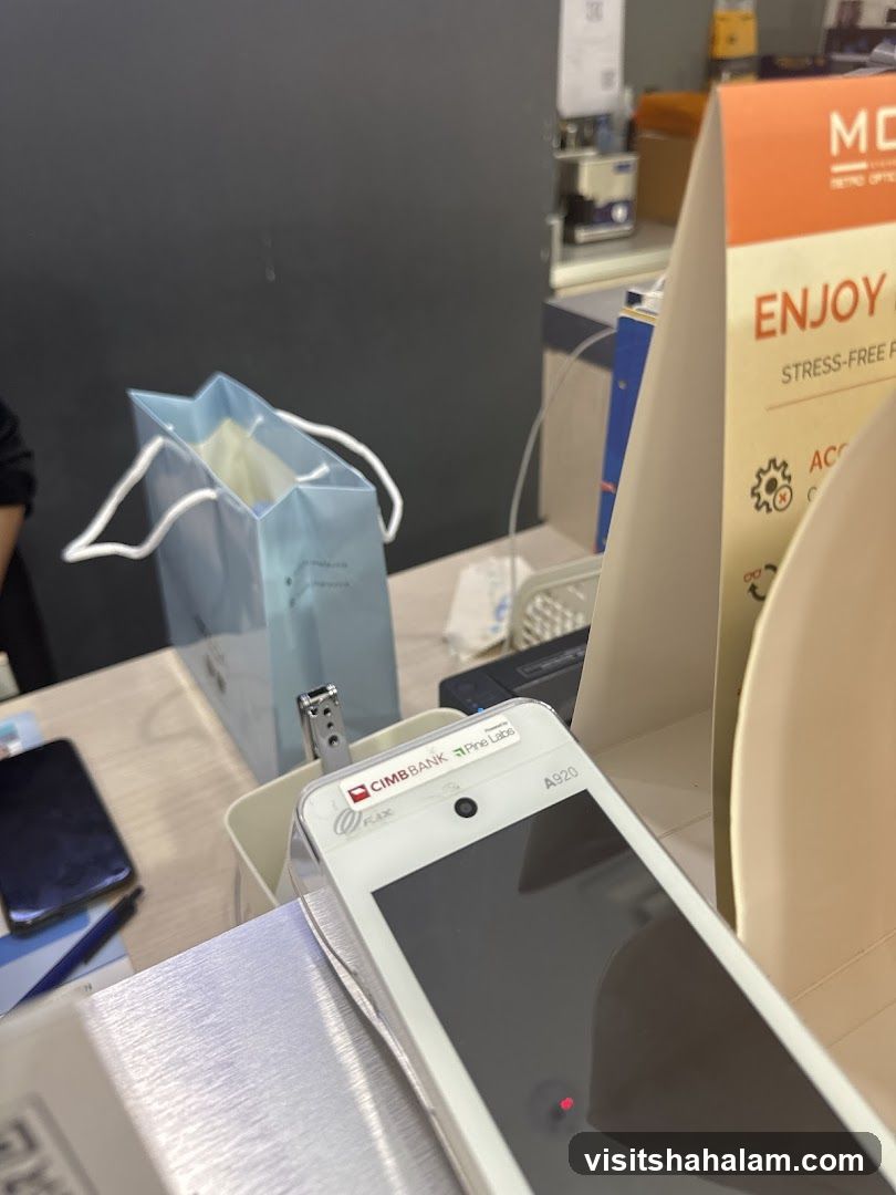 Payment Terminal and Shopping Bag