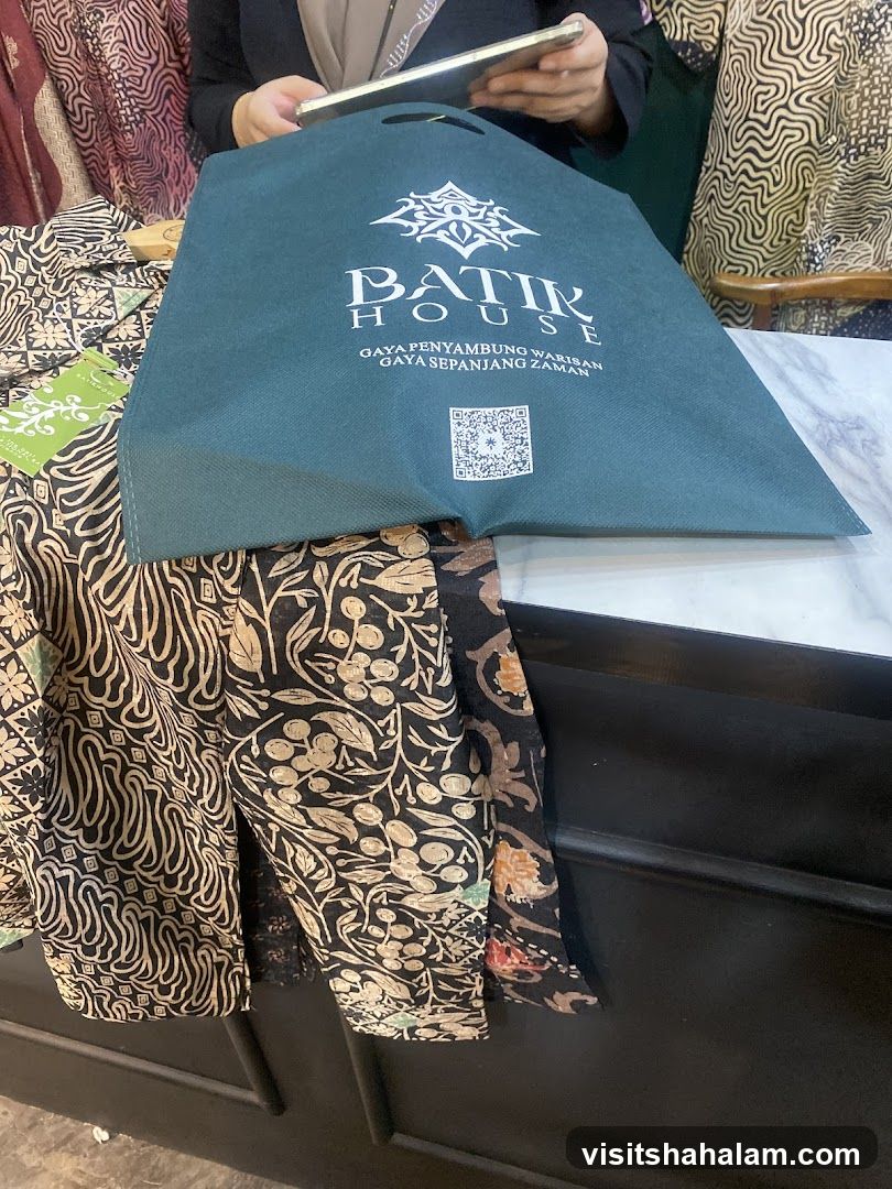 Batik House Bag and Fabrics
