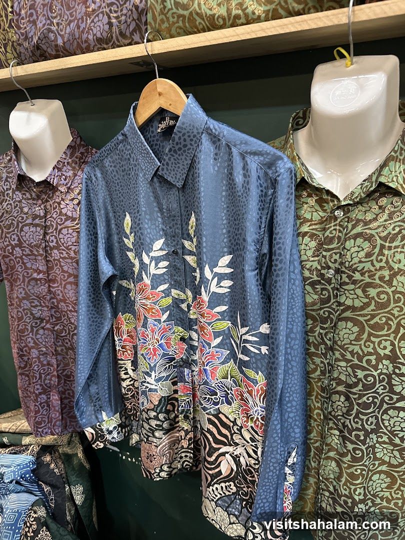 Batik Shirts Display