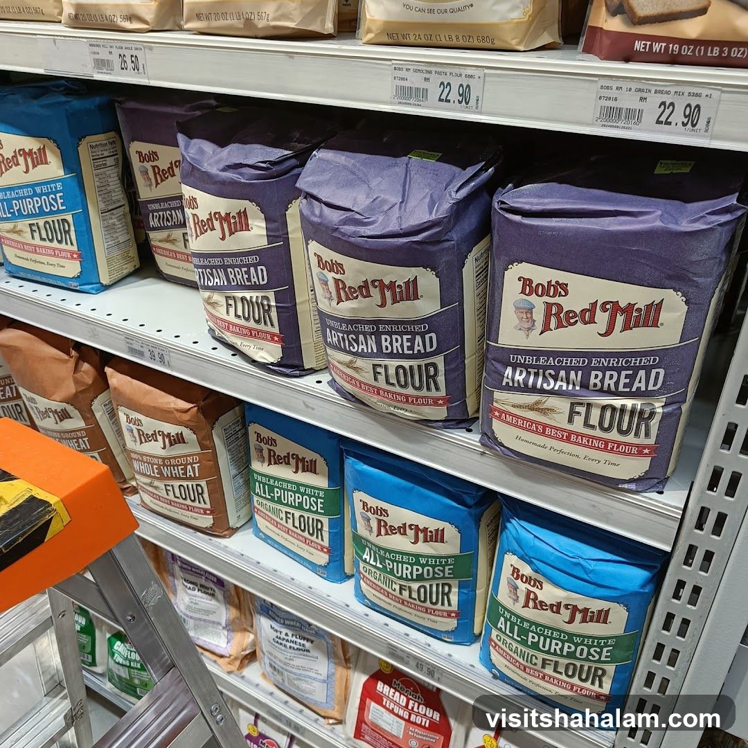 Flour Products on Shelves