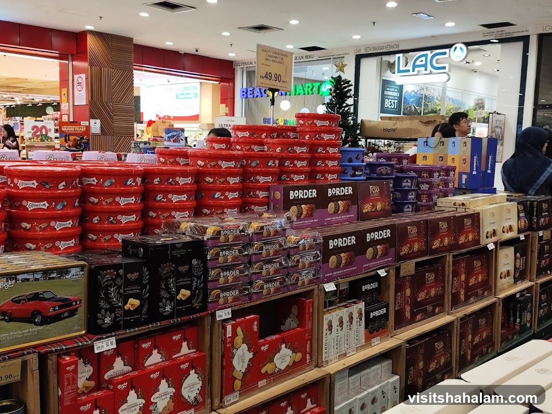 Assortment of Biscuits and Confectionery