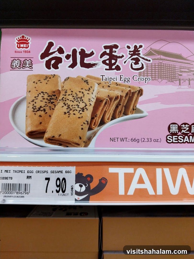 I Mei Taipei Egg Crisps