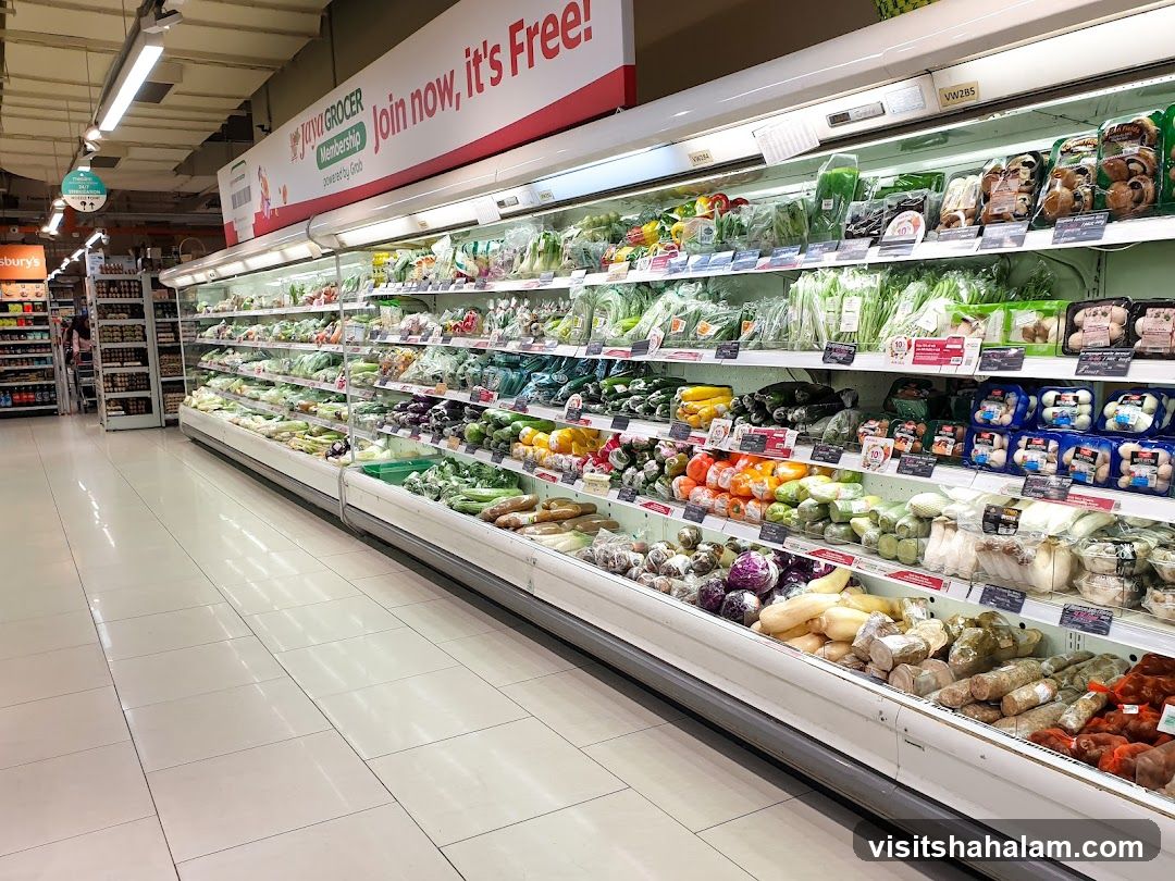 Supermarket Produce Aisle