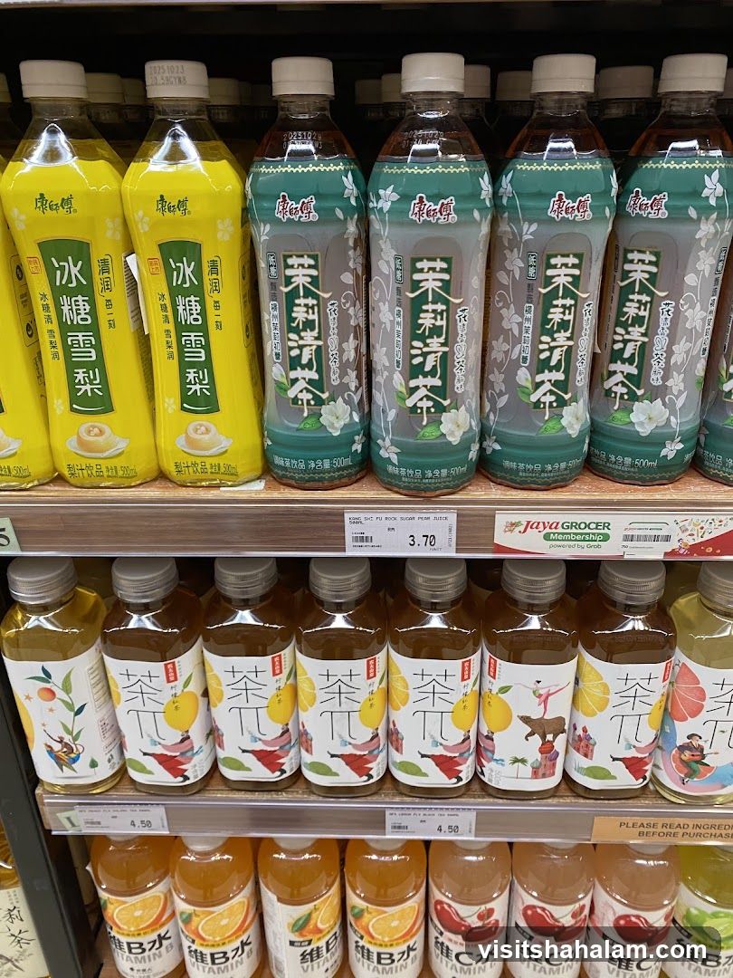 Bottled Drinks on Shelf