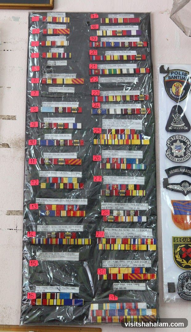 Medals Display