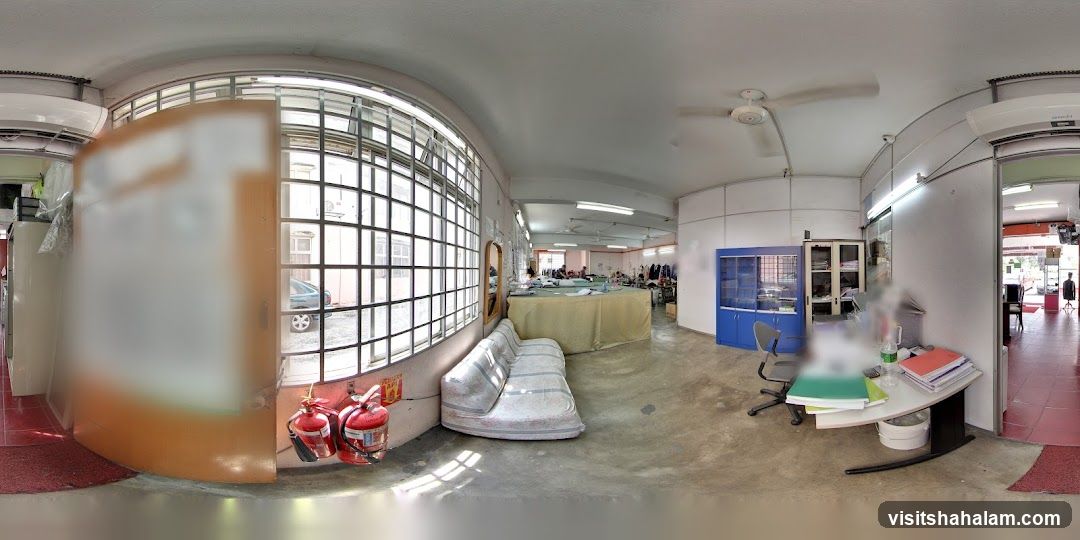 Sewing workshop interior