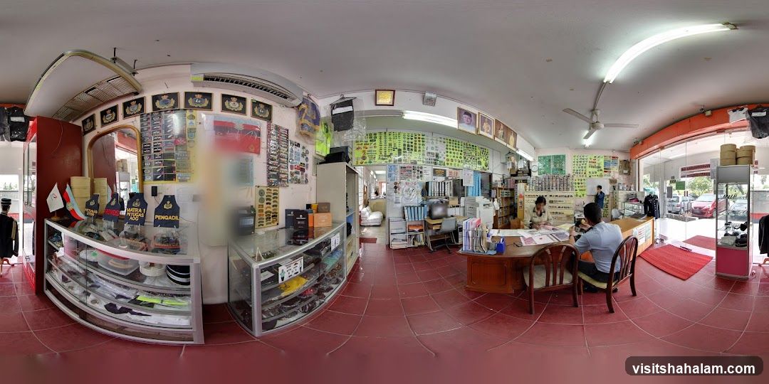 Uniform and Accessories Shop Interior