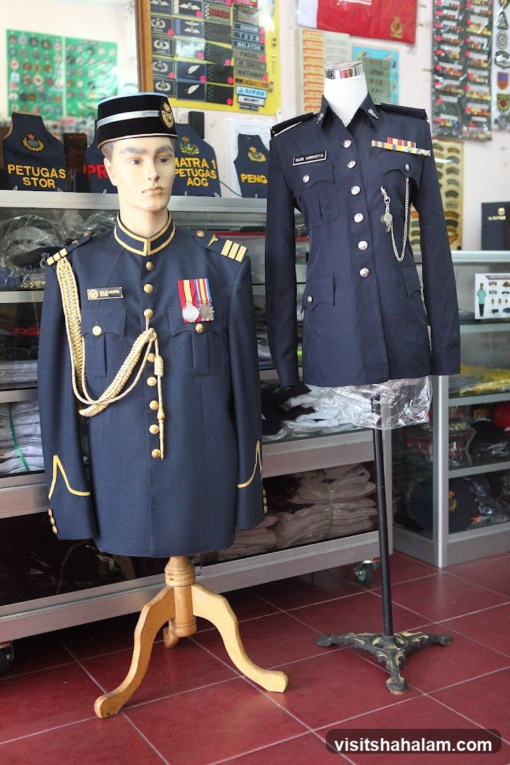 Uniforms on Display