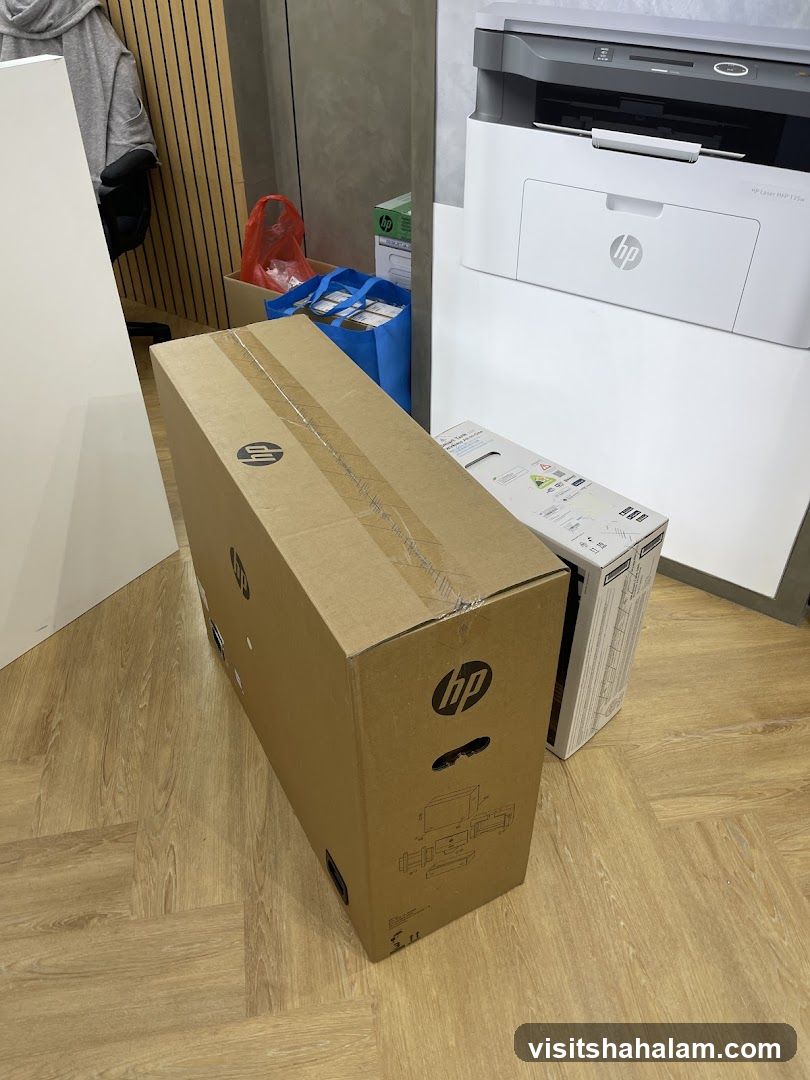 HP Printer and Box