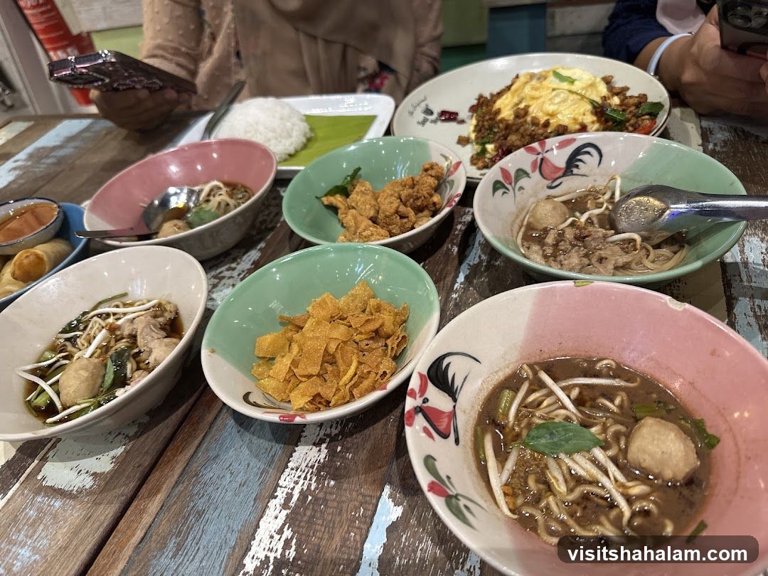 Noodle Bowls and Side Dishes