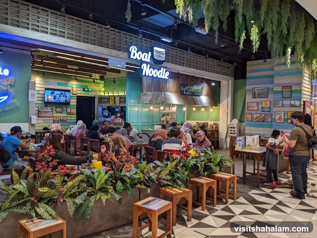 Boat Noodle Restaurant Interior