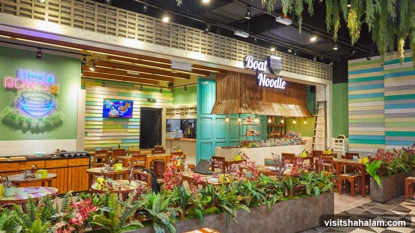 Boat Noodle Restaurant Interior