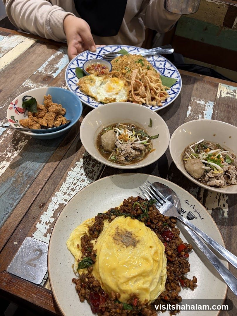 Thai Food Spread