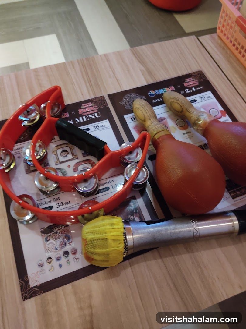 Musical Instruments and Menu