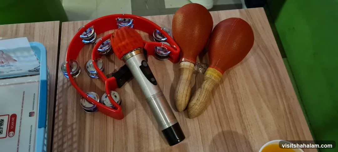 Musical Instruments on Table