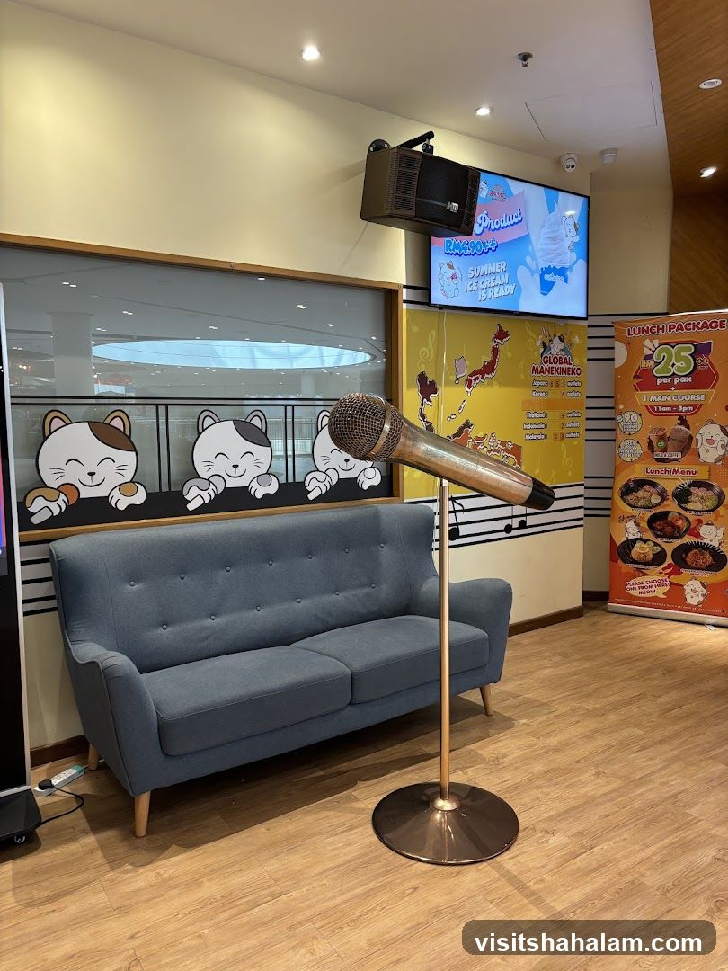 Karaoke Lounge Area