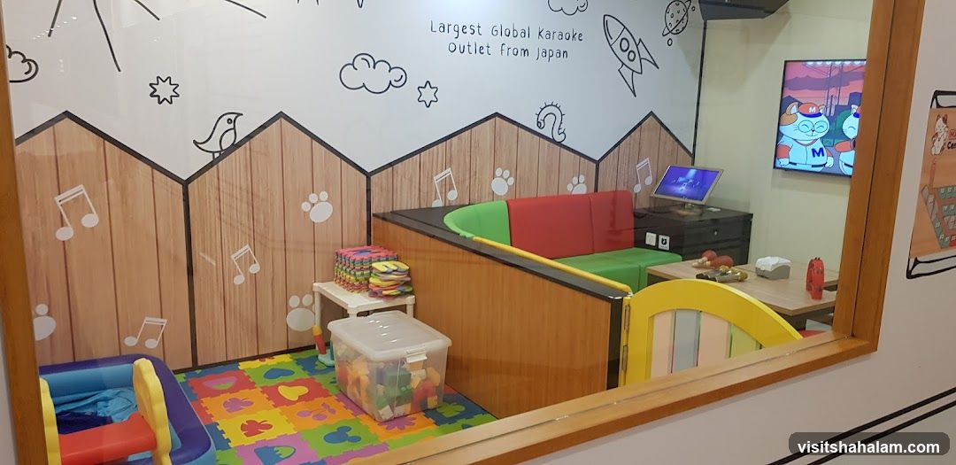 Children's Play Area with Karaoke Setup