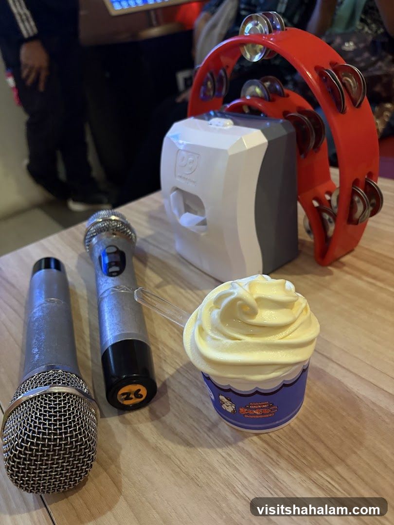 Karaoke and Ice Cream