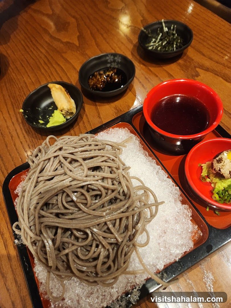 Soba Noodles with Dipping Sauce