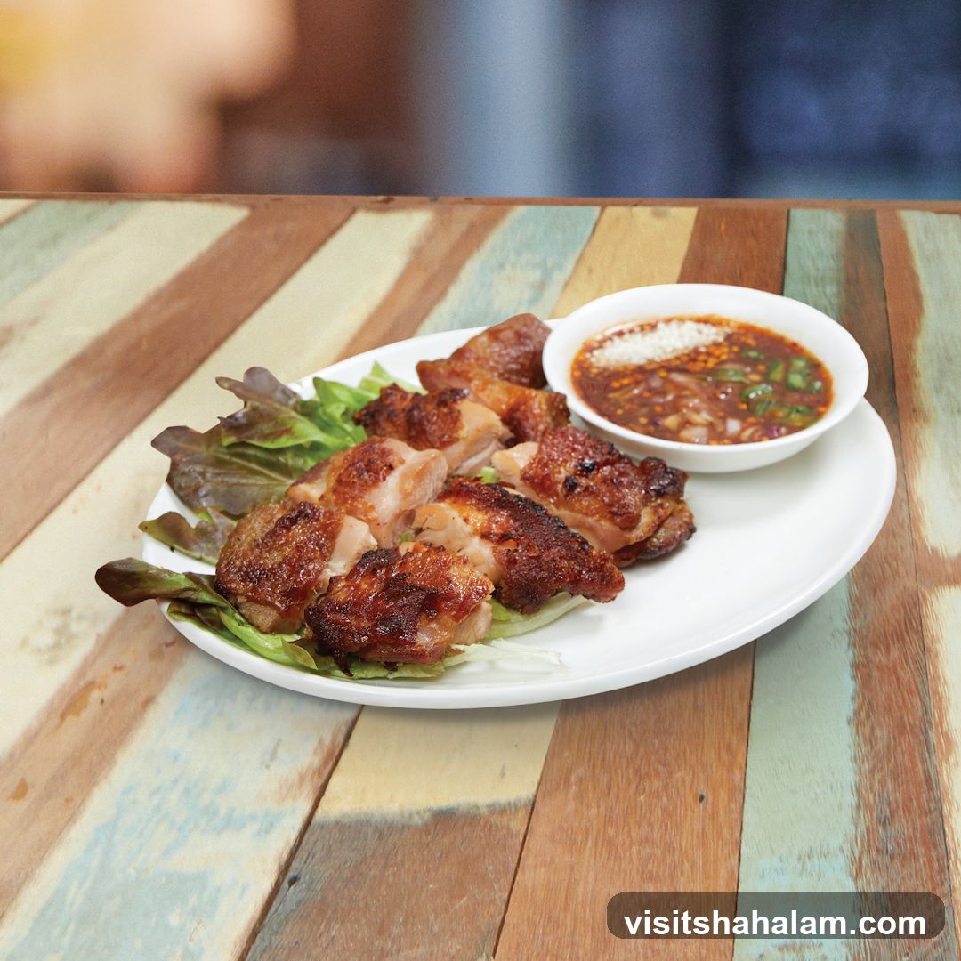 Grilled Chicken with Dipping Sauce