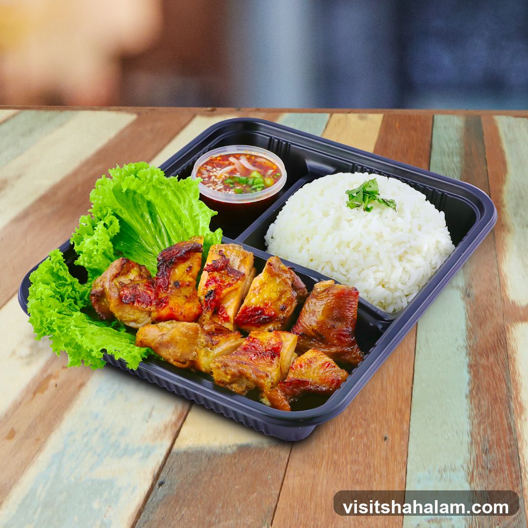 Grilled Chicken Bento Box