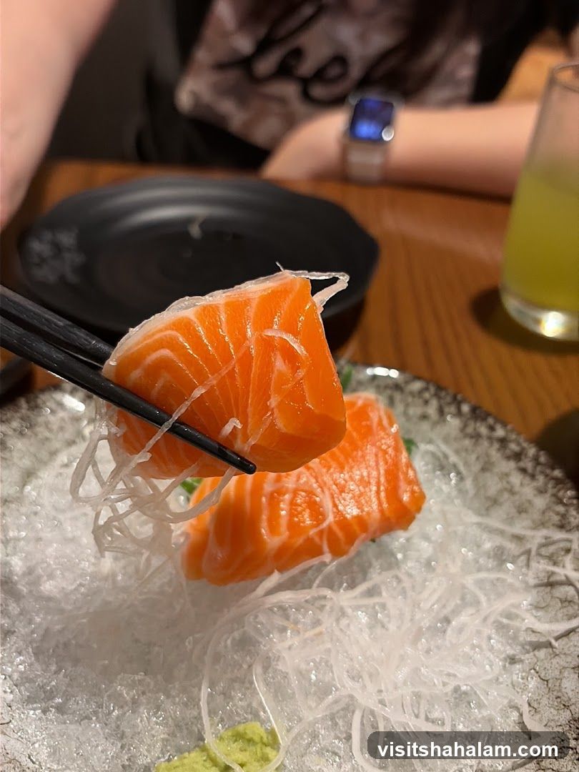 Salmon Sashimi