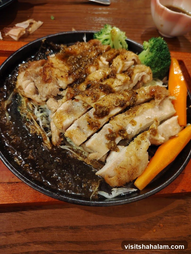 Sizzling Chicken Dish